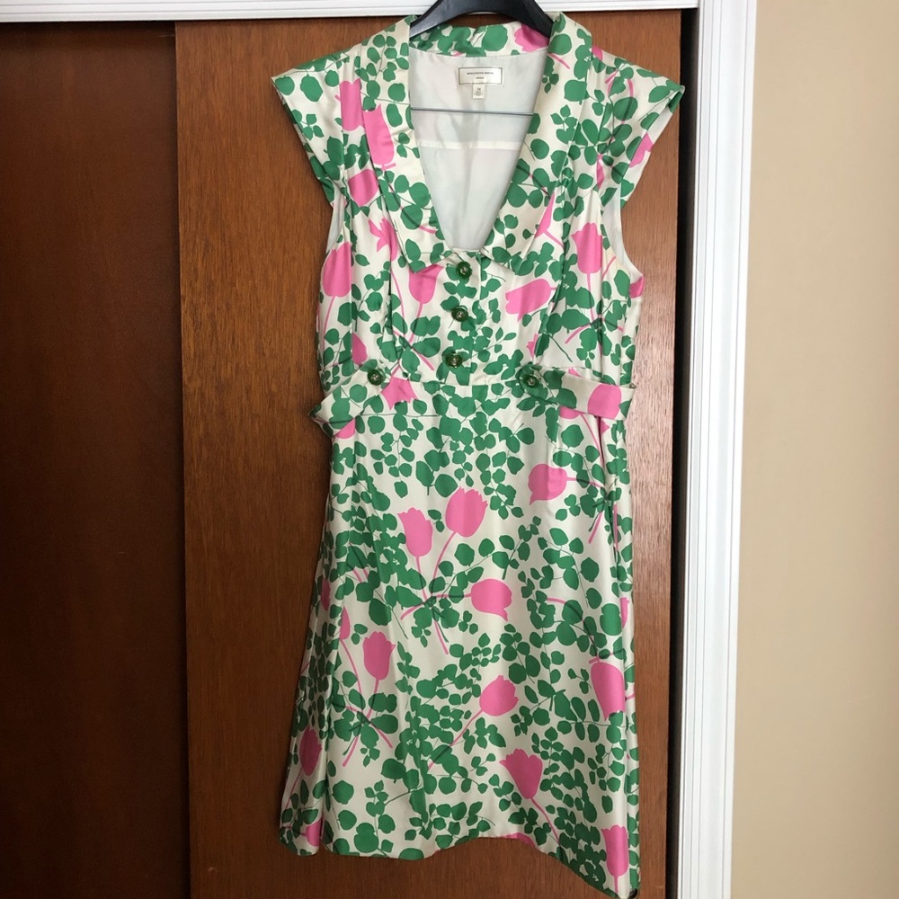 Moulinette Soeurs Anthropologie Floral Dress